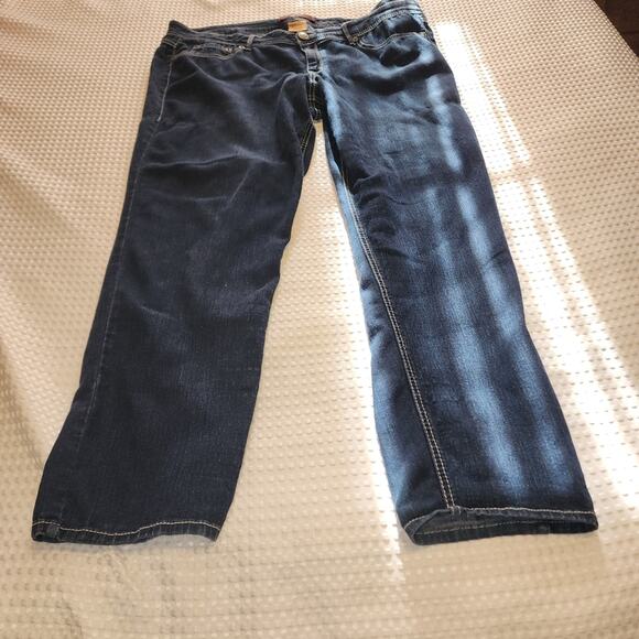 DOMAINE EUC WOMEN'S SIZE 24 DENIM BLUE JEANS - Picture 1 of 11